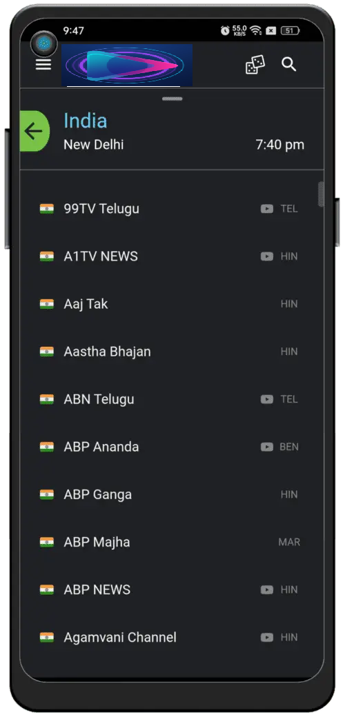 pulse Live | Download Latest pulse Live APK 2025 (Live TV/Sports) 3 pulse Live اسکرین شاٹ 2